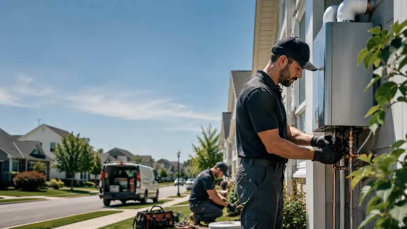 Tankless Water Heater Installation in Markham, TX
